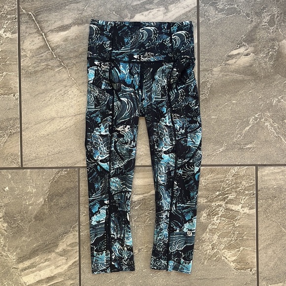 lululemon athletica Pants - 🍋 Lululemon Fast & Free Crop II High Rise Nulux 19” size 2
